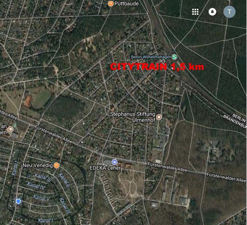 Pension An Der Elsterbruecke Βερολίνο Εξωτερικό φωτογραφία